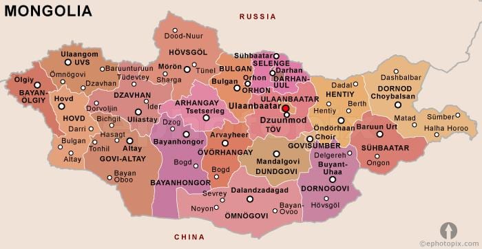 lao als Mongolië politieke